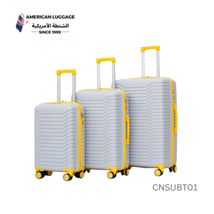 Trolley Bag Set Of 3 - Sliver Unbreakable